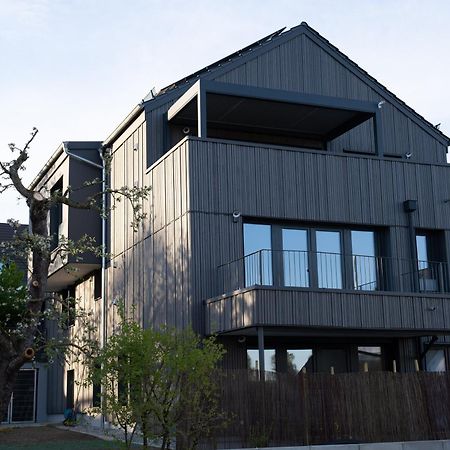 Gaestewohnung In Massivholzhaus Günzburg Buitenkant foto
